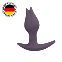Анальна пробка Fun Factory BOOTIE FEM, фіолетова, бутон, діаметр 2,9 см, тонкий обмежувач