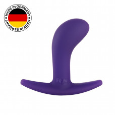 Анальна пробка Fun Factory BOOTIE S фіолетова, діаметр 2,8 см, тонкий обмежувач — Keks-Hub