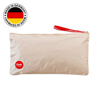 Сумка для секс-игрушек Fun Factory TOYBAG M, золотистая, 25x12 см