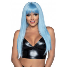 Довга блакитна перука Leg Avenue Long straight bang wig Blue, 61 см — Keks-Hub