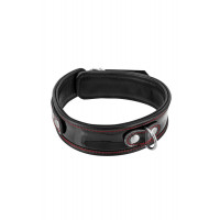 Нашийник Fetish Tentation Premium з натуральної лакованої шкіри