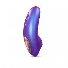 Вакуумный клиторальный стимулятор Love To Love DREAMER IRIDESCENT NIGHT с имитацией ласк язычком и пультом ДУ