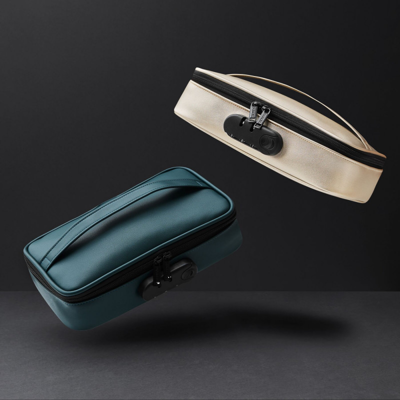 Кейс Dorcel DISCREET BOX LUXURY GREEN, зелений колір, ідеальний для зберігання чутливих речей