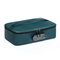 Кейс для іграшок Dorcel DISCREET BOX LUXURY GREEN, кодовий замок, 27×16×7,62 см