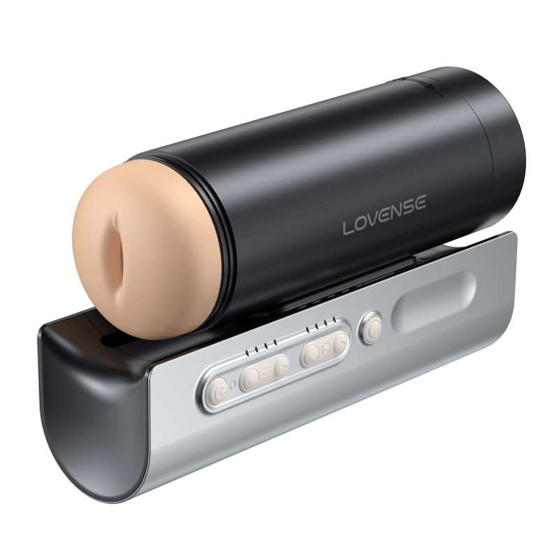 Текстура поверхні Lovense Solace Pro: детальний знімок матеріалу, що забезпечує приємні тактильні відчуття.