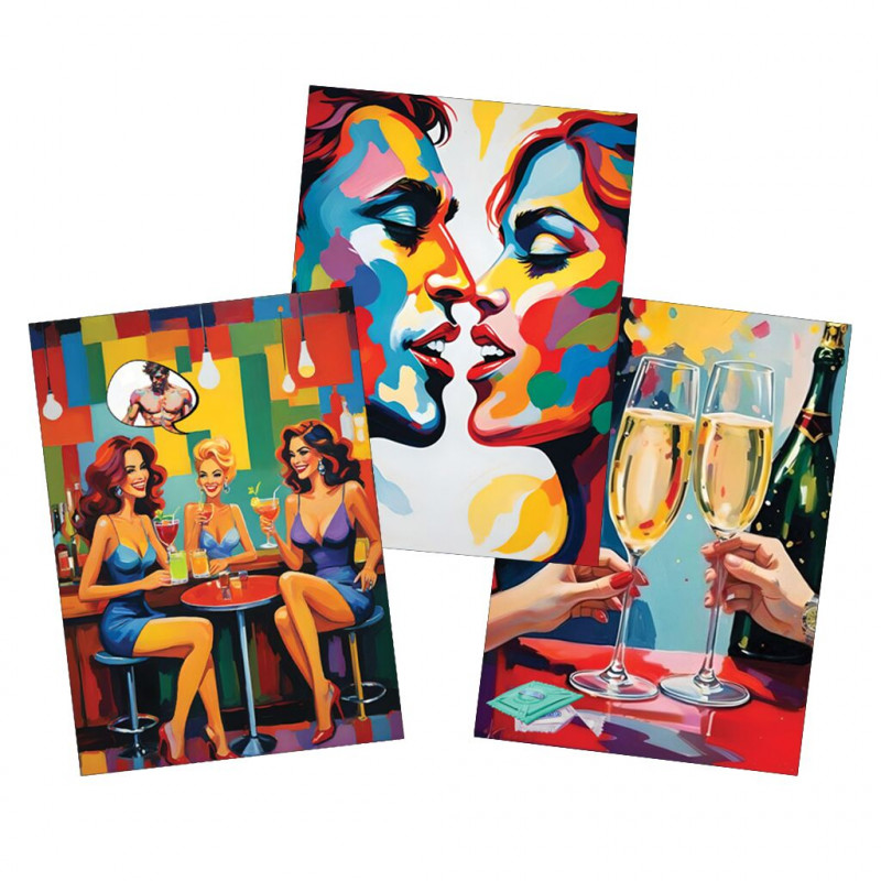 Упаковка игры ТАЄМНІ БАЖАННЯ FlixPlay - стильный дизайн