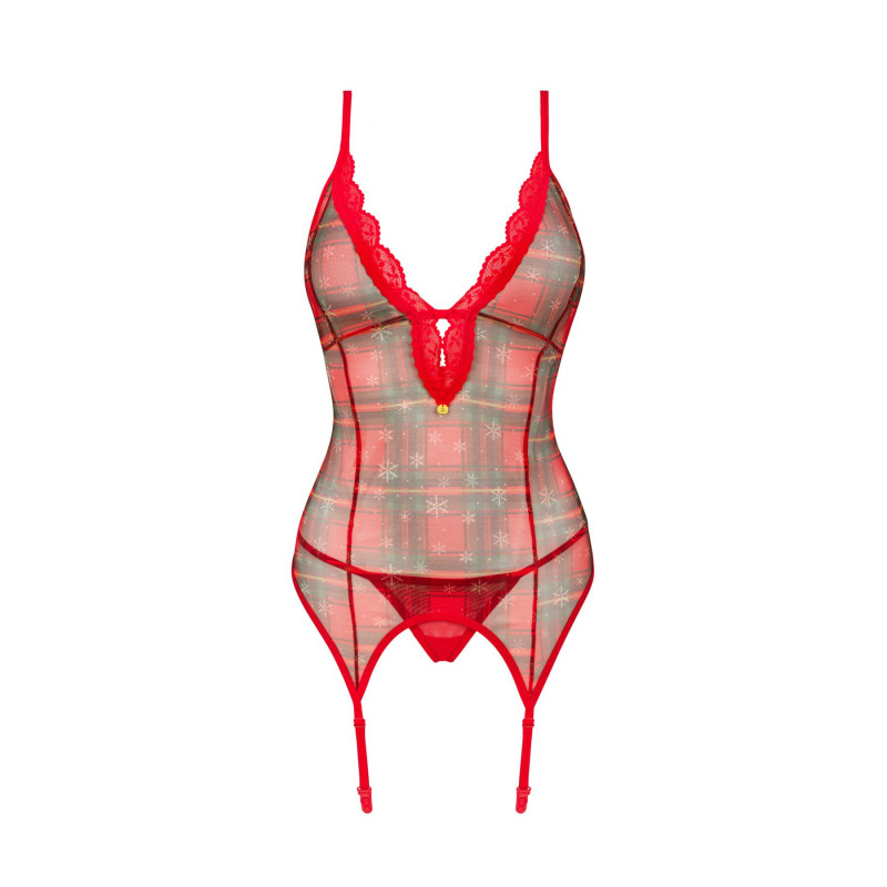 Текстура мережива корсета Obsessive Jollymore M/L