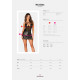 Сорочка Obsessive Norides chemise & thong XL/2XL - комплект з трусиками, упаковка