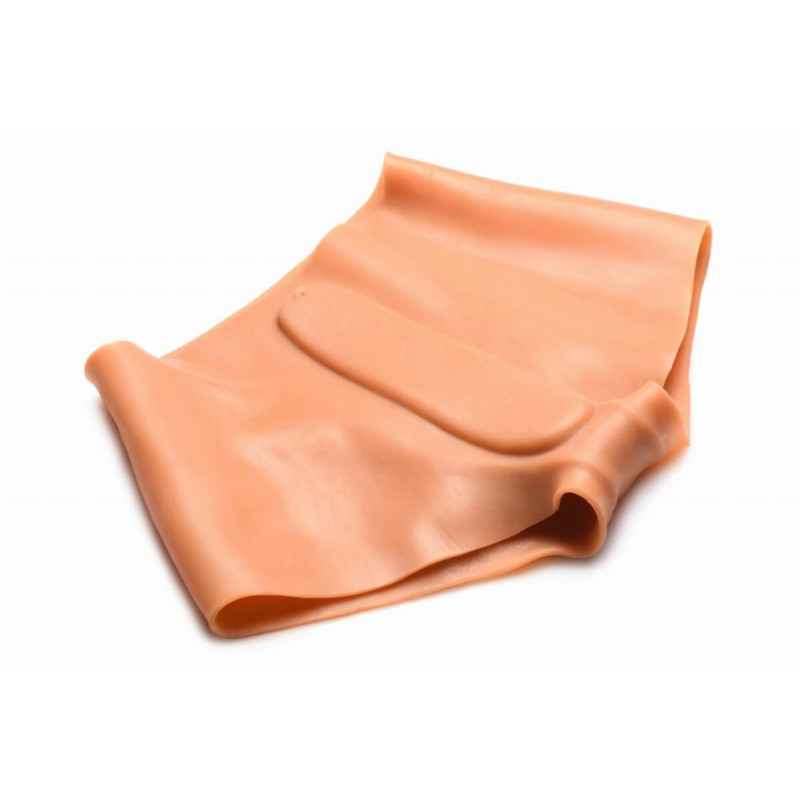 Анальна вагіна Master Series Silicone Vagina + Butt Panties - Medium, вид збоку, деталі дизайну