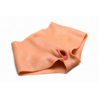 Анальна вагіна Master Series Silicone Vagina + Butt Panties - Medium