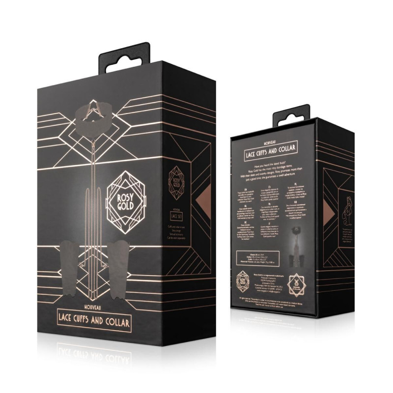 Всі деталі комплекту Rosy Gold - Чорні: повний огляд мереживної білизни