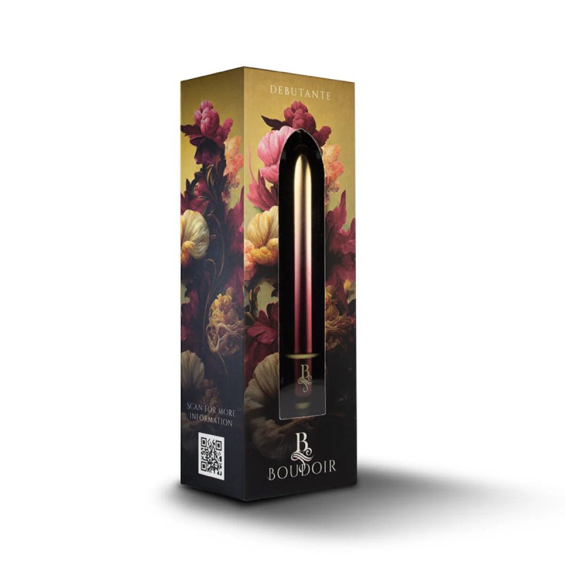 Rocks Off Boudoir Debutante 90мм, вид з нижньої частини, демонстрація кнопки керування