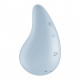 Вібратор Satisfyer Dew Drop Blue збоку, демонстрація форми