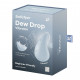 Вібратор Satisfyer Dew Drop Blue, колір блакитний, сучасний дизайн