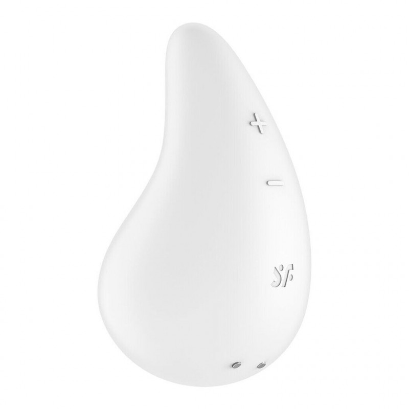 Упаковка вібратора Satisfyer Dew Drop White, білий, стильний дизайн