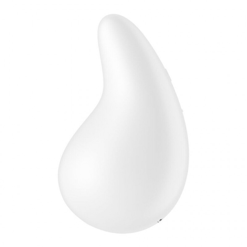 Вібратор Satisfyer Dew Drop White, білий, демонструє 12 режимів вібрації