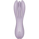 Satisfyer Threesome 2 Violet: крупний план елементів керування та текстури матеріалу