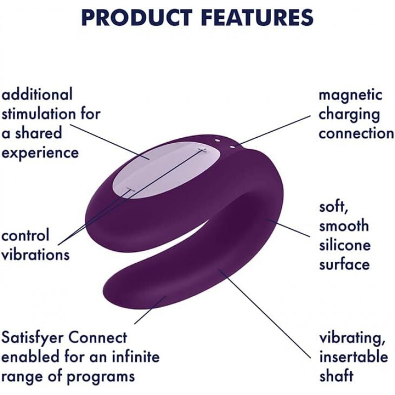 Близький план іграшок з набору Satisfyer Partner Box 3: витончені форми та деталі