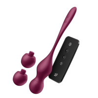 Смарт-вагинальные шарики Satisfyer Love Birds Vary Connect App, с вибрацией, изменяемой массой, с пультом