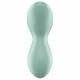 Satisfyer Exciterrr Mint: зображення вібратора з двома незалежними моторами, що забезпечують різноманітні режими вібрації