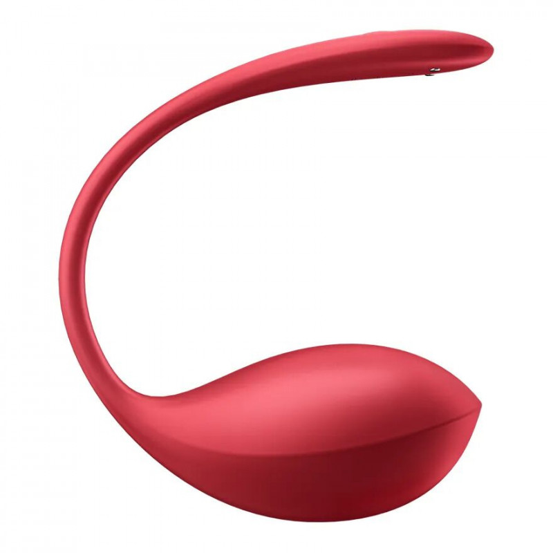 Satisfyer Shiny Petal: детальний вигляд смарт-віброяйця збоку