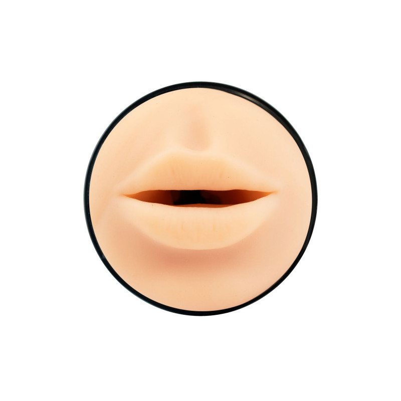 Мастурбатор Kiiroo Feel Mouth, вид збоку, демонстрація форми