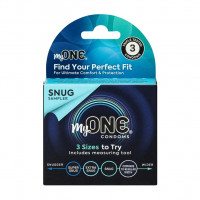 Презервативы ONE MyONE Snug Sampler набор 3 шт