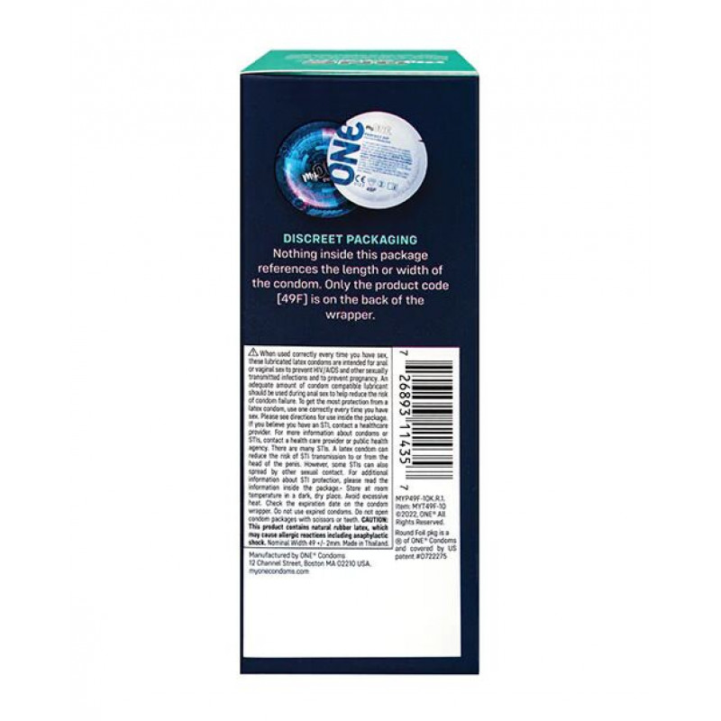 Презервативи ONE MyONE Snug 10 шт: текстура та матеріал
