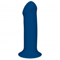 Двошаровий дилдо Adrien Lastic Hitsens 1 Blue (4,5 см, 17,7 см) для страпона — Keks-Hub