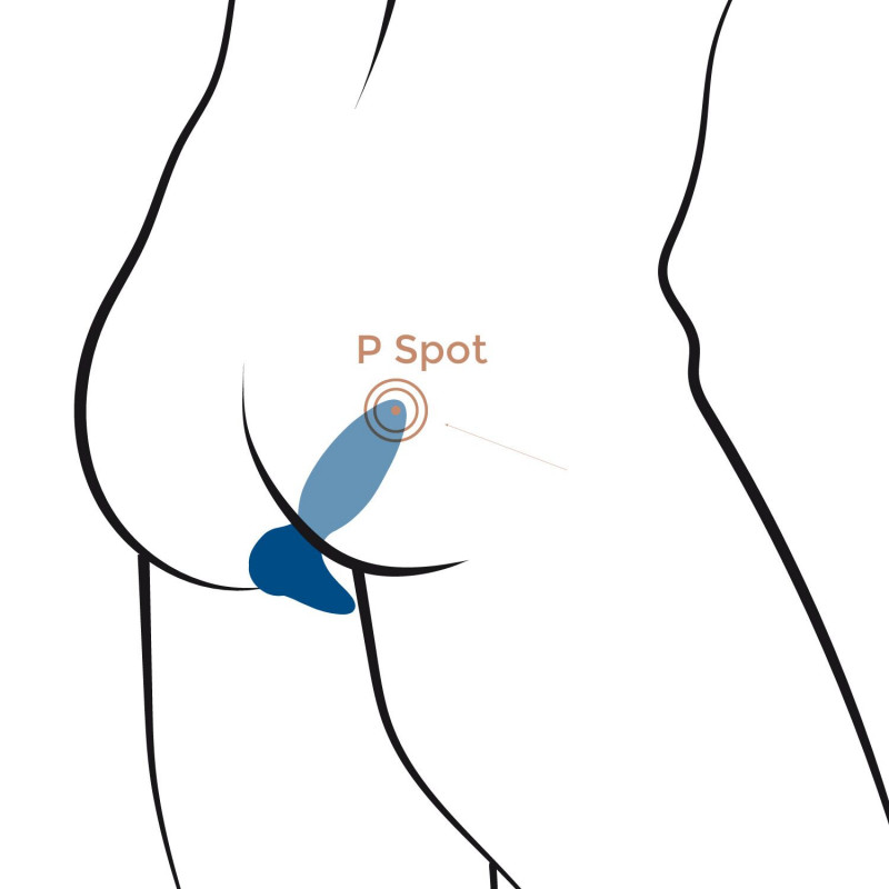 Анальна смарт-вібропробка Adrien Lastic Little Rocket 2.0: її текстура зблизька
