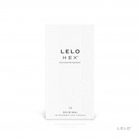 Презервативы LELO HEX Original 12 штук, тонкие, суперпрочные