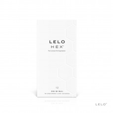 Презервативи LELO HEX Original 12 шт, тонкі та суперміцні — Keks-Hub