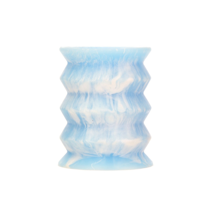 Мастурбатор ADDICTION Reversible Stroker світиться в темряві, демонстрація ефекту