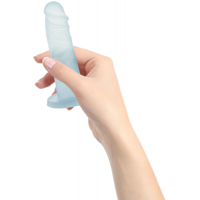 Присоска фалоімітатора ADDICTION Cocktails Blue Lagoon, міцне кріплення