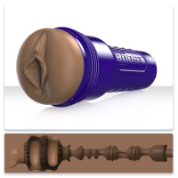 Мастурбатор Fleshlight Boost Bang Medium Dark Flesh, плавающие кольца Turbo Tech
