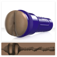 Мастурбатор-попка Fleshlight Boost Blast Female Medium Dark Flesh з плаваючими кільцями Turbo Tech