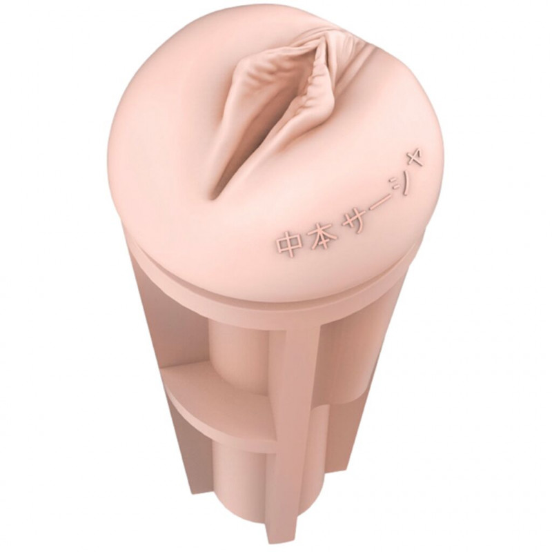 Наближений вид текстури матеріалу мастурбатора Fleshlight Fantasy Sasha Nakamoto Ecchi