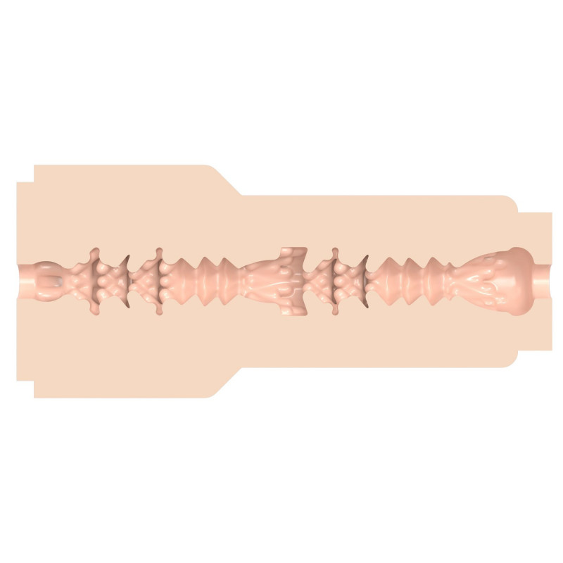 Мастурбатор Fleshlight Vanna Bardot Dopamine, текстура внутрішньої поверхні, ніжна