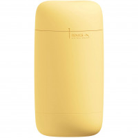 Мастурбатор TENGA PUFFY Custard Yellow, ультрамягкий, многоразовый, сквозной
