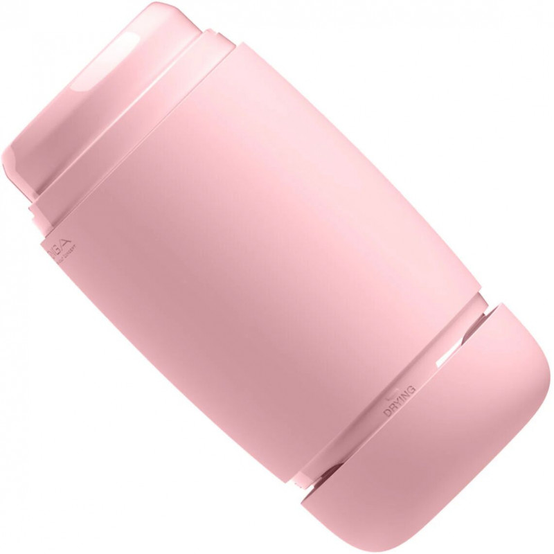 Tenga PUFFY Strawberry Pink вид сбоку - детальная текстура