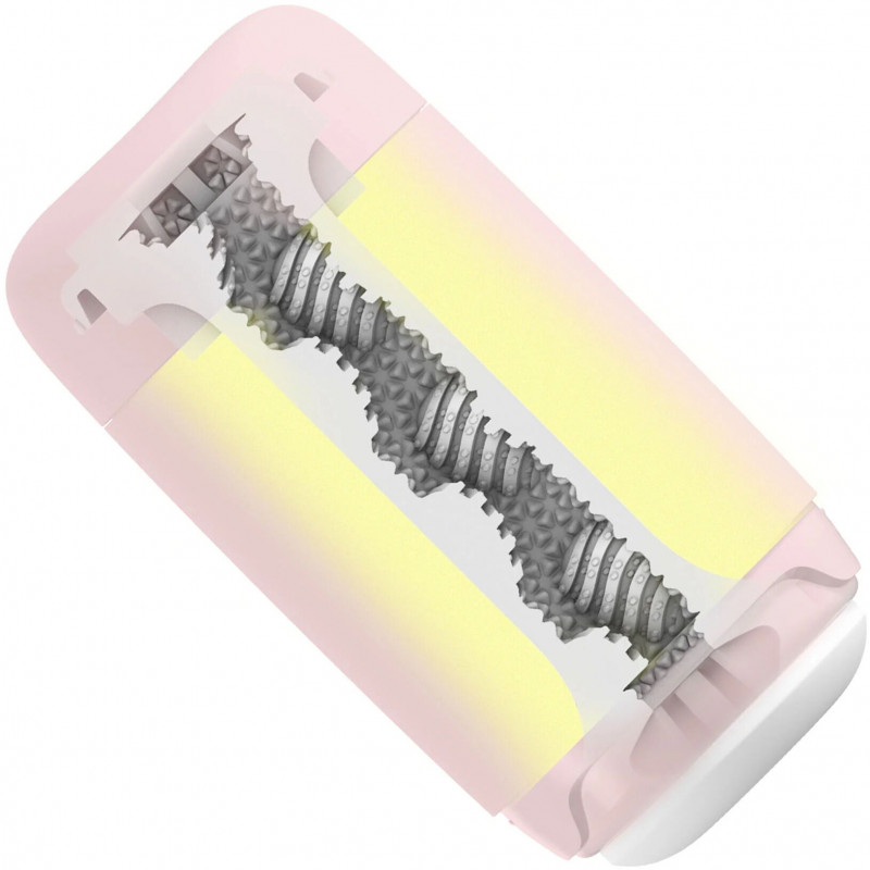 Текстура Tenga PUFFY Strawberry Pink - мягкость и эластичность