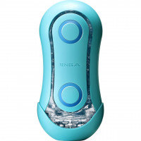 Мастурбатор Tenga Flip Orb Ocean Blue с изменяемым сжатием и стимулирующими шариками