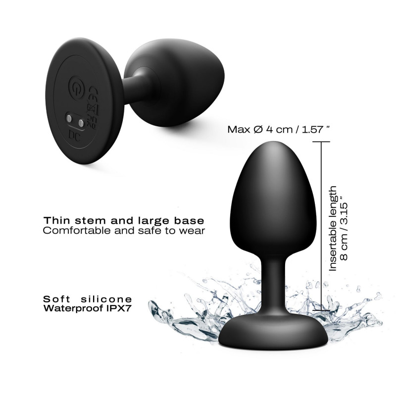 Dorcel GEISHA PLUG INFINITE L - текстура матеріалу, гладка поверхня