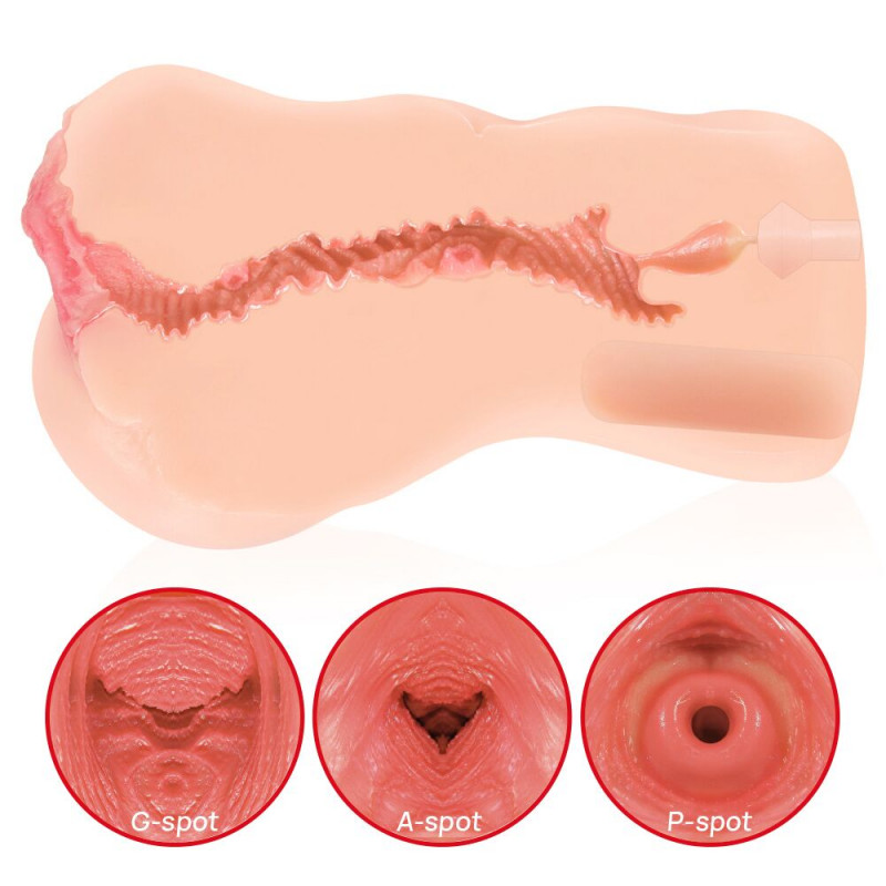 Мастурбатор Kokos Onahole Edition 001 by Adel Vibe, внутрішня частина