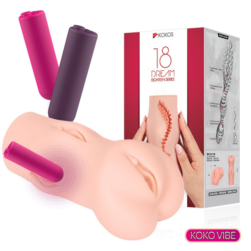 Мастурбатор Kokos Dream Vibe: текстура та упаковка