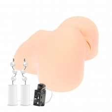 Мастурбатор Kokos ALICE 2WayPlus з масажем та вібрацією — Keks-Hub