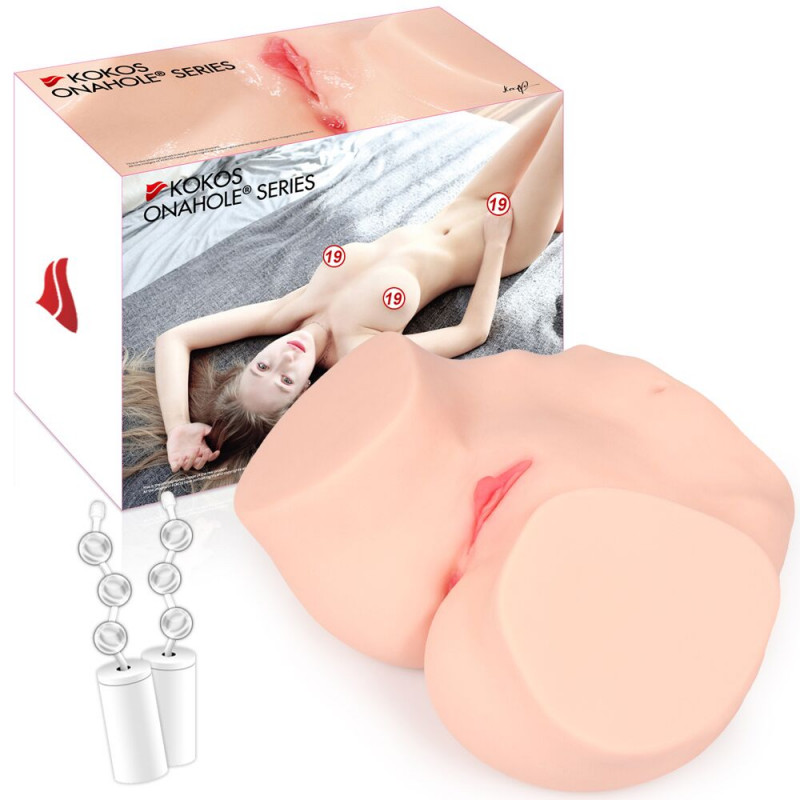 Мастурбатор Kokos 002 ONAHOLE Real Vagina 2WayPlus - зображення з різних ракурсів