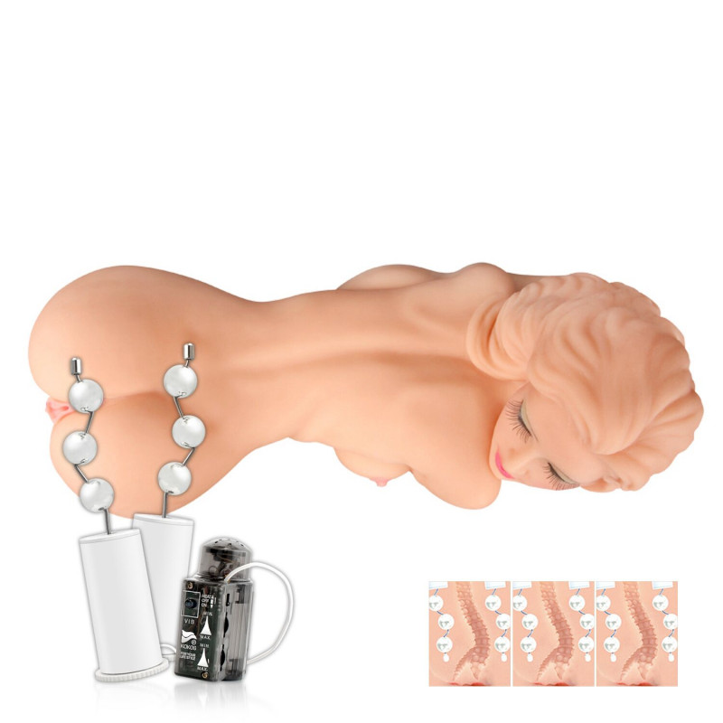 Мастурбатор Kokos Hera 1 2WayPlus, вид зверху з деталями