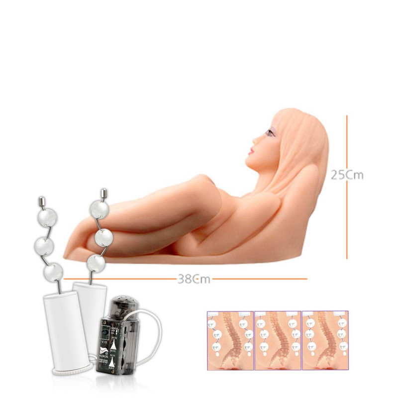 Мастурбатор Kokos Hera 3 2WayPlus - внутрішня текстура, матеріал