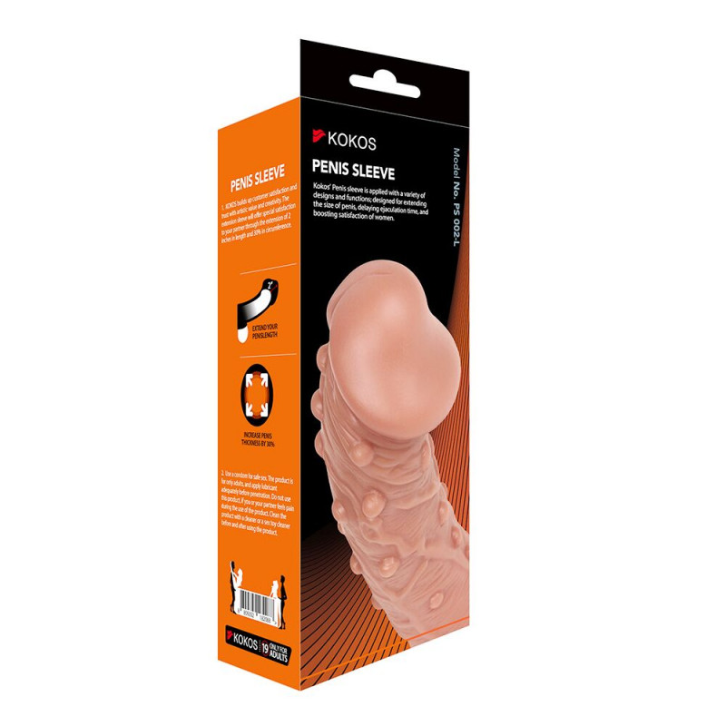 Упаковка насадки на член Kokos PS 002 L, бренд Kokos